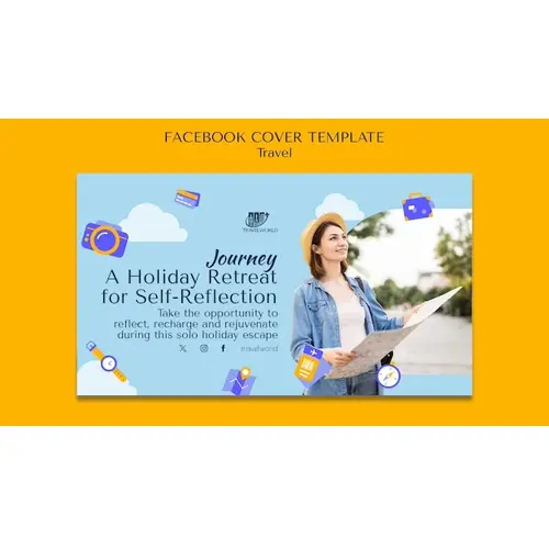 Travel adventure facebook cover