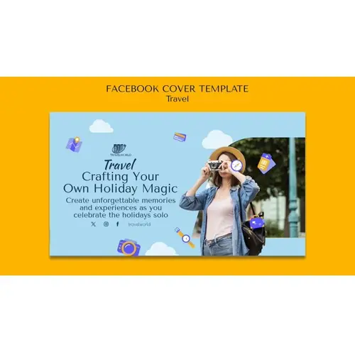 Travel adventure facebook cover