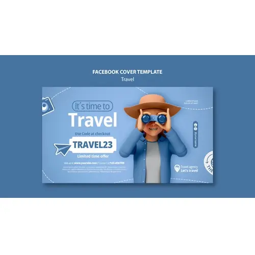 Traveling adventure facebook cover