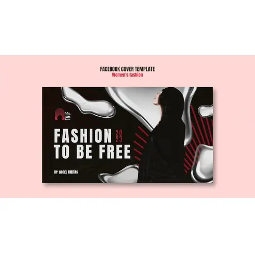 Women's fashion  facebook cover template