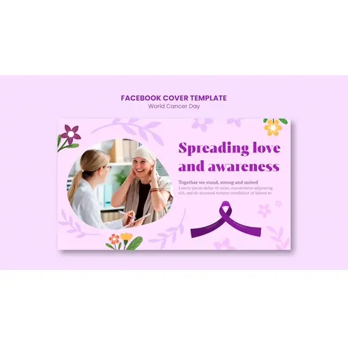 World cancer day awareness facebook cover