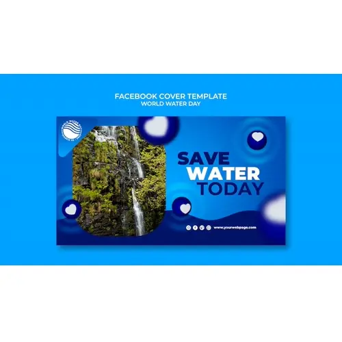 World water day facebook cover